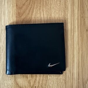 Nike Golf Black Wallet with Silver Logo